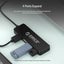 4-Port Usb 2.0 Hub Converter Black Carousel 6