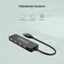 4-Port Usb 2.0 Hub Converter Black Carousel 11