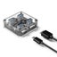 Transparent Usb 3.0 Desktop Hub + 100Cm Micro Usb Cable Carousel 1