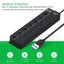 7-Port Usb 3.0 Hub With Switch For Pc / Laptop Carousel 10