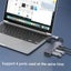 Usb 3.0 + Type-C 4-Port Hub Docking Station Carousel 4