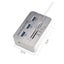 3-Port Usb 3.0 Hub + 4-Port Card Reader Splitter Carousel 3