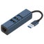 4-In-1 Usb3.0 + Dual Usb2.0 + Rj45 Hub Adapter Carousel 1