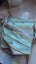 MULTI COLOURED GREY GREEN TURQUOISE FABRIC Carousel 1