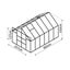 Glasshouse 4mm toughened glass 2570 x 3830 x 2320mm Carousel 4