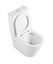 Toilet Avido Back to Wall, Rimless Stronger Flushing Toilet, Shorter Size Carousel 3
