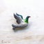 Kereru Brooch - NZ Bird Jewellery Carousel 1