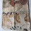 Vintage Woven Silk Japanse Obi Fabric Woven Crane Floral Design Carousel 4