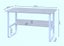 Modern Computer Desk with Shelf – Excellent Condition Carousel 4