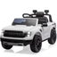Kids Ride on Remote Controlled Licensed Ford Ranger Raptor White 707-R Carousel 1