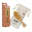 KENT Baby Fishtail Hairbrush with Canvas Bag ~ Beechwood & Natural Bristle Carousel 1