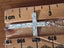 Vintage 9ct Gold Cross & 9ct Gold Chain 1.03gm Carousel 7