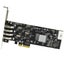 StarTech.com PEXUSB3S44V 4 Port Quad Bus PCIe USB 3 Card w/ UASP [PEXUSB3S44V] Carousel 2