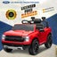 Kids Ride on Remote Controlled Licensed Ford Ranger Raptor Red 707-R Carousel 2