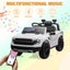 Kids Ride on Remote Controlled Licensed Ford Ranger Raptor White 707-R Carousel 2