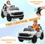 Kids Ride on Remote Controlled Licensed Ford Ranger Raptor White 707-R Carousel 3