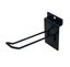 Euro Loop Slatwall Hook - Black Steel - 15cm (58PCS) Carousel 1