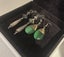 Sterling Silver Paua and Greenstone Earrings Carousel 1