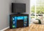 Corner TV Cabinet LED Lighted Carousel 2