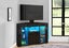 Corner TV Cabinet LED Lighted Carousel 3