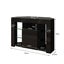 Corner TV Cabinet LED Lighted Carousel 7