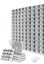 12 Pieces Pyramid Acoustic Foam Panels Sound Absorbing Insulation For Walls Carousel 2