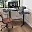 Corner Standing Desk Sit and Stand Up Computer Office Gaming L Shaped Black Carousel 1