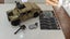 CaDA Humvee Building Blocks Set, 3935pcs Fully Built deconscructed Before Ship Carousel 8