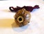 JEWELLERS MUSEUM CARVED WALNUT WOOD OJIME BEAD SIGNED & SET WITH PEARLS & GARNET Carousel 9