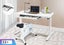 Electric Motorised Standing Desk Adjustable Sit Stand Up Desk Home Office White Carousel 2