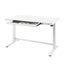 Electric Motorised Standing Desk Adjustable Sit Stand Up Desk Home Office White Carousel 13