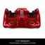 Foot Massager Massage Shiatsu Deluxe Leg Red Carousel 11