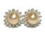 10 - 10.5mm Peach Pink Edison Pearl Stud Earrings Carousel 2