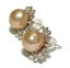 10 - 10.5mm Peach Pink Edison Pearl Stud Earrings Carousel 6