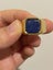 $1 reserve// 4Pcs 18ct Real Gold Plated Titanium Steel Gemstone Rings Carousel 7