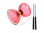 Chinese Yo-yo Juggling Crystal Diabolo With Sticks And String Carousel 3