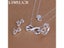 925 Sterling Silver Lady Jewelry Set For Valentine's Day Wedding Carousel 3