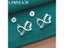 925 Sterling Silver Lady Jewelry Set For Valentine's Day Wedding Carousel 5