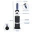 Handheld Sugar Refractometer Sugar Concentration Meter Densimeter 0-32% Brix Carousel 7
