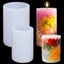 2pcs Resin Moulds Silicone Candle Molds Carousel 17