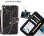 iPhone 14 Plus case 3 card leather wallet case printed ID Carousel 1