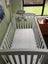 Babyhood Classic Curve Cot, White Carousel 2