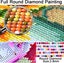 DIY Artificial Diamond Art Painting 6 Paint Set Carousel 6