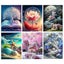DIY Artificial Diamond Art Painting 6 Paint Set Carousel 1