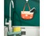Punch Free Home Kitchen Sink Hanging Drain Bag Basket Bath Soap Storage Tool Carousel 4