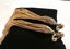1960s Very Long Vintage Goldtone Chain Tassel Clip Earrings by MONET *10 cm long Carousel 3