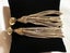 1960s Very Long Vintage Goldtone Chain Tassel Clip Earrings by MONET *10 cm long Carousel 4