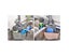 Racks & Holders 3 Pcs Adjustable Kitchen Storage Rack Drain Basket Sink Fauce Carousel 2