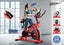 Spin Bike Exercise Cycling Bicycle Carousel 1
