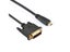 1M/1.8M Micro HDTV HDMI MicroHDMI HD To DVI DVI-D 24 1Pin Adapter Cables 3D Carousel 5